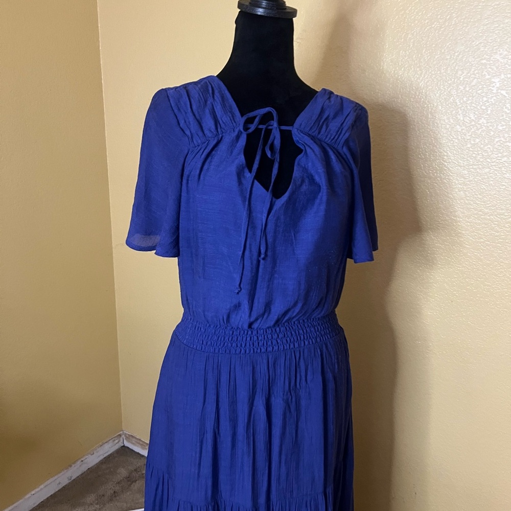 Luxology Royal Blue Maxi Dress